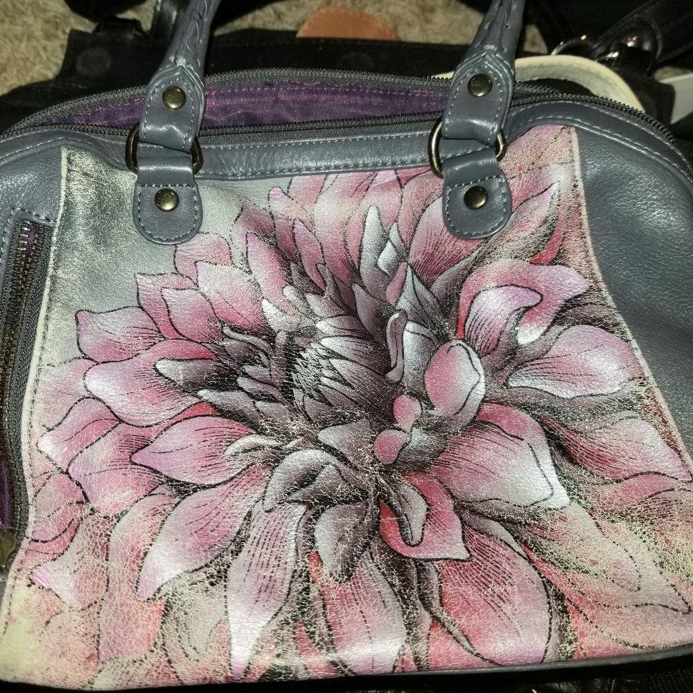 Used Anuschka purse